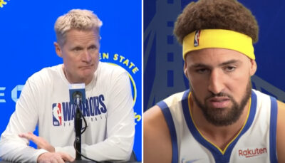 NBA – Après son match cataclysmique, Kerr tranche sur l’avenir de Klay Thompson : « On a…
