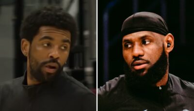 NBA – Anciens coéquipiers, LeBron James réagit immédiatement à la blessure de Kyrie Irving !