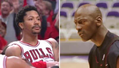 NBA – Derrick Rose désigne son GOAT et surprend : « Avant, je disais Jordan mais maintenant, c’est lui »