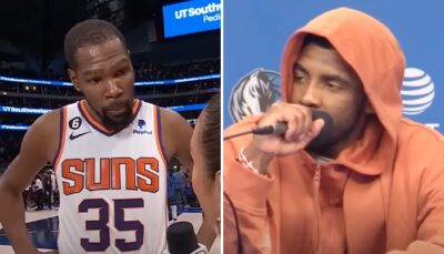 NBA – Kyrie Irving cash sur son gros désaccord avec Kevin Durant : « Quand les choses changent après un an…