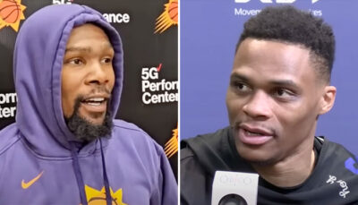 NBA – À peine envoyé à Houston, Kevin Durant prêt à y recruter… Russell Westbrook ? Il répond cash !
