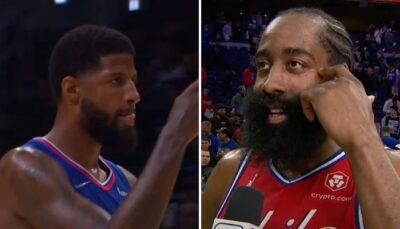 NBA – Sans pitié, le tacle de James Harden pour Paul George : « C’est ça la différence »