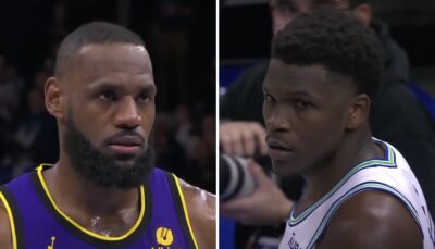 NBA – Après l’élimination des Lakers, LeBron donne son avis très honnête sur Anthony Edwards