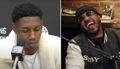 NBA – Traité de joueur médiocre, la réponse honnête de RJ Barrett à Carmelo Anthony : « Il a presque…