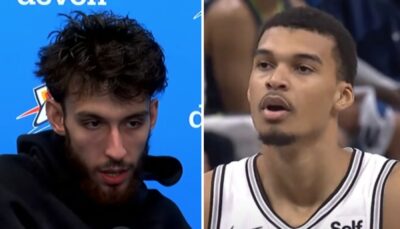 NBA – Encore dans le dur, Chet Holmgren flingué vis-à-vis de Wemby : « Même pas sûr de ça »