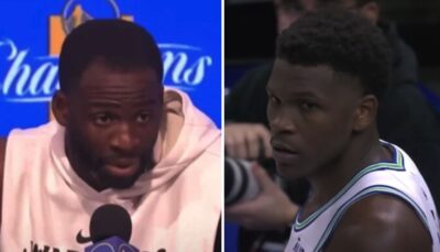 NBA – Prémonitoire, l’avertissement cash d’Anthony Edwards pour les Warriors et Draymond Green