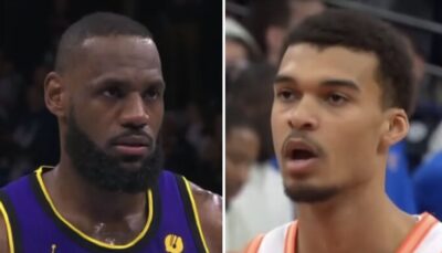 NBA – La photo virale de LeBron et Wembanyama enflamme la toile : « Ça sera donc San Antonio »