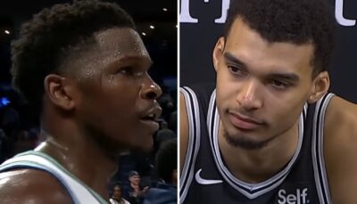 NBA – Tombeur des Lakers, Anthony Edwards de nouveau au cœur d’un débat impliquant Wemby