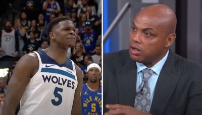 NBA – Après son flop au Game 1, Charles Barkley confronte Anthony Edwards : « Il doit faire ça »