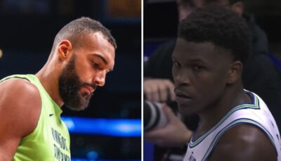 NBA – Anthony Edwards exaspéré par Rudy Gobert ? La toile s’embrase ! (vidéo)