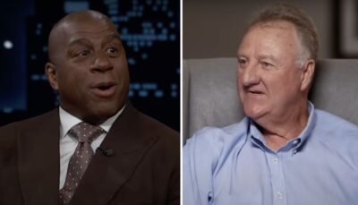 NBA – Sans pitié, Magic balance sur Larry Bird pour les Finales : « Les Celtics ? Il s’en…