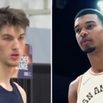 NCAA – Plus grand que Wemby, le colosse Olivier Rioux (2m36) choque les US : « Ce n’est pas…