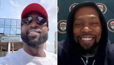 JO – Depuis Lille, Dwyane Wade cash sur le massacre de Kevin Durant : « Je suis assis et…