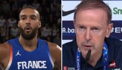 EDF – 4 mois après, Rudy Gobert à coeur ouvert sur les JO et Vincent Collet : « J’étais…