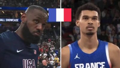 NBA – Après la frayeur en finale des JO de Paris, la punchline de LeBron : « Contre la France, on a vu…