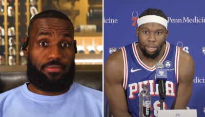 NBA/EDF – Guerschon Yabusele balance sur son dunk contre LeBron James : « C’était…