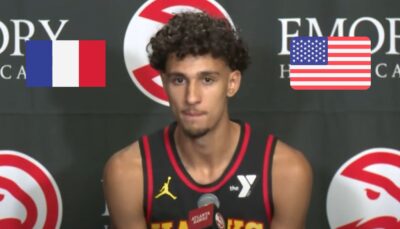 NBA – Zaccharie Risacher honnête sur l’image des Français aux États-Unis : « Ils ne connaissent pas »