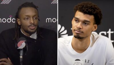 NBA – Après leur accrochage, Jerami Grant cash sur Wembanyama : « Il faut le mettre…