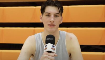 NCAA – La routine dingue du colosse Olivier Rioux (18 ans, 2m36) : « C’est du basket ou Godzilla ? »