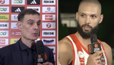 Désormais à l’Olympiakos, Evan Fournier cash sur le coach Geórgios Bartzókas : « Il veut me tuer »