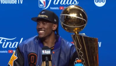 NBA – Après le titre, Jalen Williams cash sur la célébration alcoolisée : « C’était la première fois de ma vie que… »