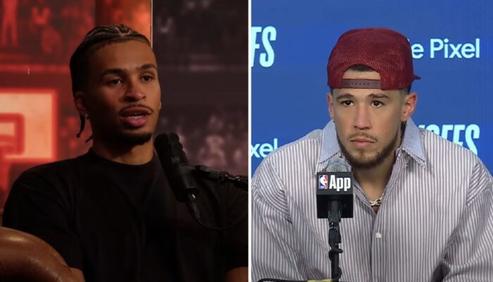 Toumani Camara et Devin Booker