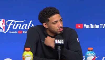NBA – Tyrese Haliburton vide son sac après sa grave blessure : « Mon pied pèse… »