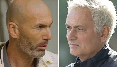 José Mourinho donne les 3 meilleurs joueurs de l’histoire selon lui et snobe Zidane !