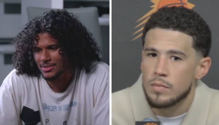 Jalen Green et Devin Booker, coéquipiers des Suns